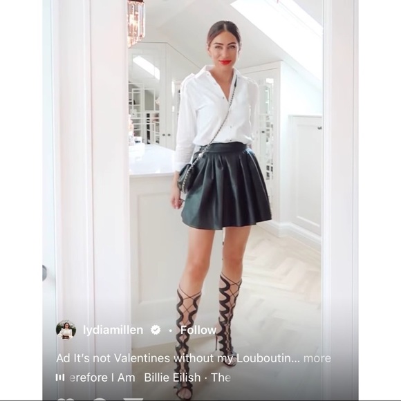 Veda Dresses & Skirts - Veda Leather Skirt with Pockets